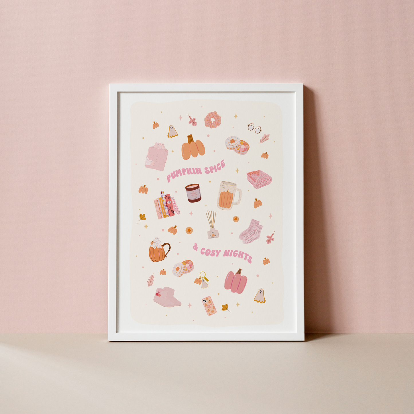 PUMPKIN SPICE & COSY NIGHTS ART PRINT