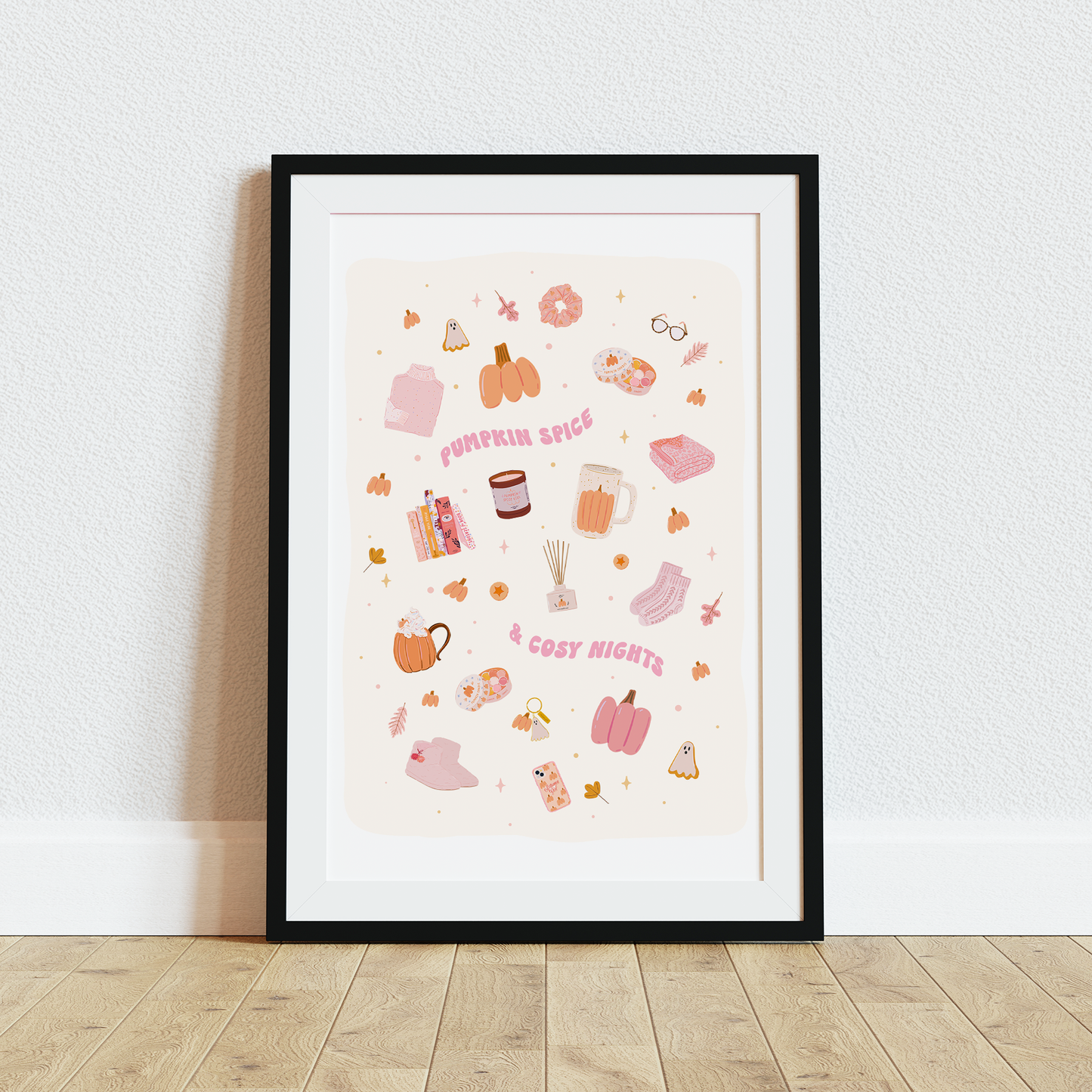 PUMPKIN SPICE & COSY NIGHTS ART PRINT