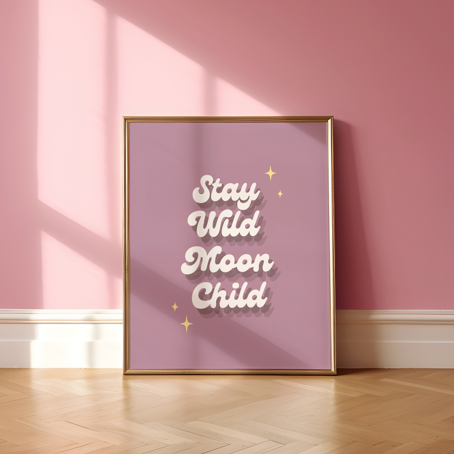 STAY WILD MOON CHILD PRINT